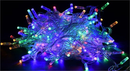 Гирлянда "Нить" 10м 100LED RGB IP44 провод прозр. 230В с контроллером 8 режимов IEK LGDU111-3-100-10-T-S-44 1647683 - фото 16752761