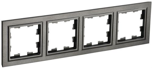 Рамка 4-м BRITE РУ-4-БрТБ бронза IEK BR-M42-K45 1617344 - фото 16752837