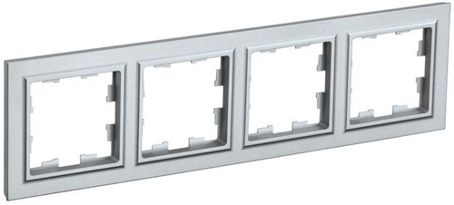 Рамка 4-м BRITE РУ-4-БрА алюм. IEK BR-M42-K47 1617342 - фото 16752838