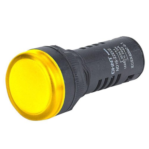 Индикатор помехозащищенный ND16-22D/4K2 желт. AC 230В (R) CHINT 146693 1612313 - фото 16752944