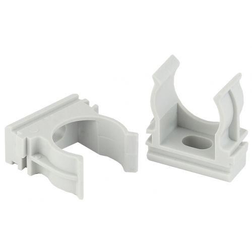 Держатель для труб (клипса) d40мм сер. Эра Б0039111 1406793 - фото 16753177