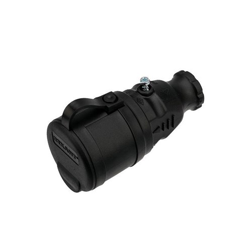 Розетка переносная влагозащ. с крышкой с/з 16А IP44 каучук Rexant 111-004 1356175 - фото 16753397