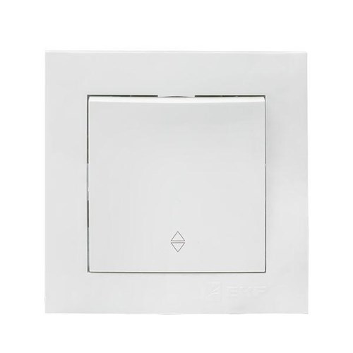 Переключатель проходной 1-кл. СП Валенсия 10А IP20 бел. PROxima EKF EWV10-025-10 1323185 - фото 16753507
