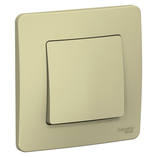 Выключатель 1-кл. СП Blanca 10А IP20 (сх. 1) 250В беж. SE BLNVS010107 520099 - фото 16753764