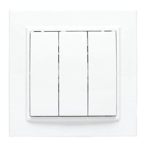 Выключатель 3-кл. СП Минск 10А IP20 бел. Basic EKF ERV10-024-10 453869 - фото 16754118