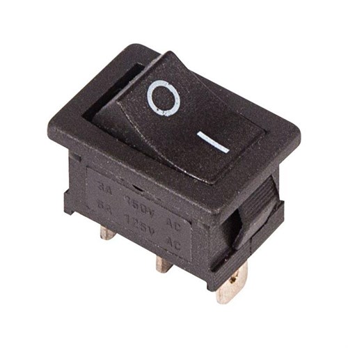 Выключатель клавишный 250В 6А (3с) ON-ON черн. Mini (RWB-202; SC-768) Rexant 36-2130 415474 - фото 16754190