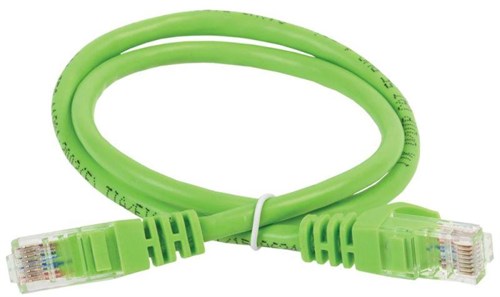 Патч-корд кат.5E UTP LSZH 1м зел. ITK PC02-C5EUL-1M 306460 - фото 16754296