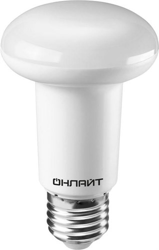 Лампа светодиодная 71 654 OLL-R63-8-230-4K-E27 8Вт 4000К нейтр. бел. E27 660лм 220-240В ОНЛАЙТ 71654 388165 - фото 16754390