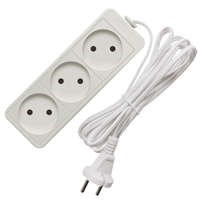Удлинитель 3х1.5м без заземл. 6А IP20 1.3кВт ШВВП Союз 481S-0301 333301 - фото 16754457