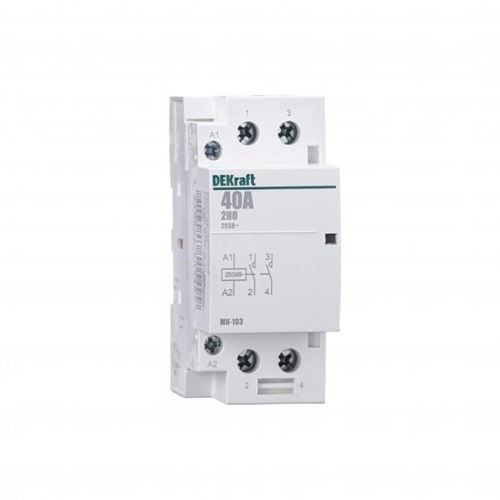 Контактор модульный МК-103 2НО 40А 230В DEKraft 18078DEK 1113394 - фото 16754524
