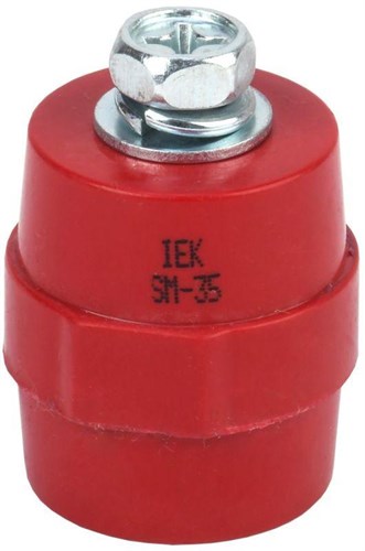 Изолятор SM35 (М8) силовой с болтом IEK YIS11-35-10-B 1036017 - фото 16754631