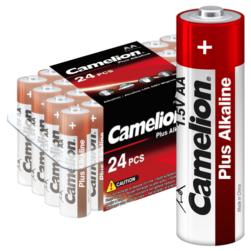 Элемент питания алкалиновый AA/LR6 1.5В Plus Alkaline LR6-PB24 (уп.24шт) Camelion 6752 197963 - фото 16754886