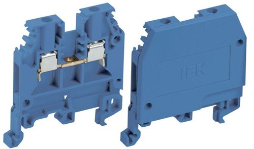 Зажим наборный ЗНИ-2.5кв.мм (JXB24А) син. IEK YZN10-002-K07 159491 - фото 16754957