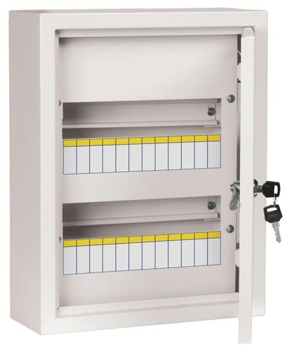 Корпус металлический ЩРн-24 (395х310х120мм) IP31 бел. TITAN 3 IEK MKM13-N-24-31-Z 205180 - фото 16755200