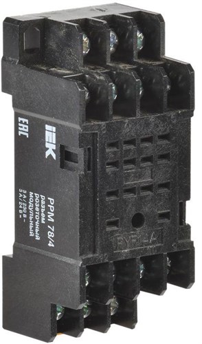 Разъем модульный РРМ78/4(PYF14A) для РЭК78/4(MY4) IEK RRP20D-RRM-4 73645 - фото 16755427