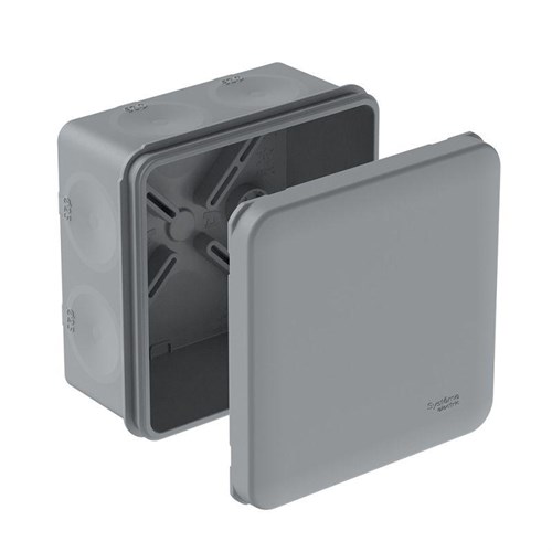 Коробка распределительная MultiBox IP66 85х85х42 DIY (со стикером) сер. SE IMT351971 1816832 - фото 16756120