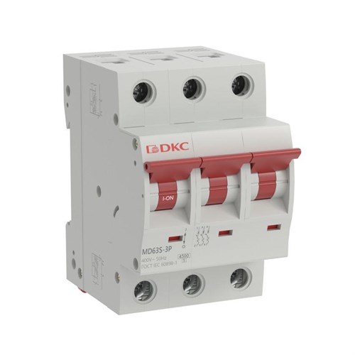 Выключатель автоматический модульный 3п C 16А 4.5кА YON max MD63S YON MD63S-3PC16 1804806 - фото 16756278