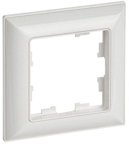 Рамка 1-м BRITE РУ-1-Бр бел./бел. IEK BR-M12-12-K01 1766130 - фото 16756458