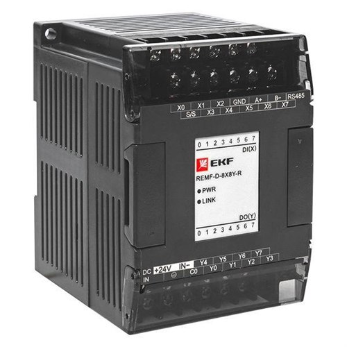 Модуль дискретного в/в REMF 8/8 PRO-Logic EKF REMF-D-8X8Y-R 1657582 - фото 16756724