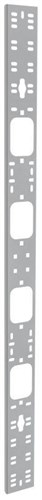 Органайзер кабельный вертикальный 75х12мм 42U сер. ITK CO35-07542-R 1607065 - фото 16757014