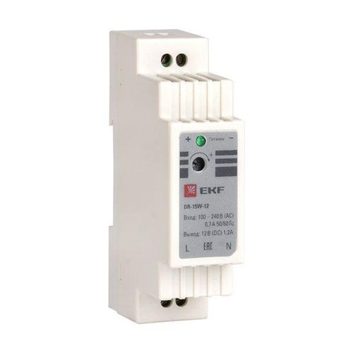Блок питания 12В DR-15W-12 PROxima EKF dr-15w-12 1306416 - фото 16757545
