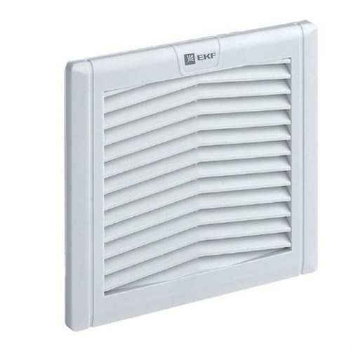 Решетка вентиляционная с фильтром 124x124мм IP54 PROxima EKF EXF52 1257948 - фото 16757736