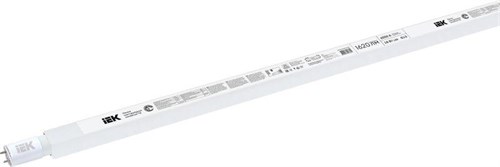 Лампа светодиодная ECO T8 18Вт линейная 230В 6500К G13 IEK LLE-T8-18-230-65-G13 479707 - фото 16757952