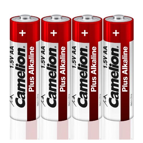 Элемент питания алкалиновый AA/LR6 1.5В Plus Alkaline LR6-SP4 (уп.4шт) Camelion 12554 458634 - фото 16758087