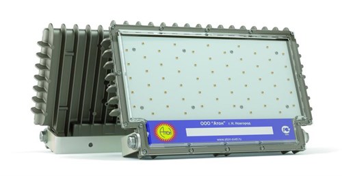 Прожектор АТ-ДОК-14/80-220VAC-IP67-EX "Star" 80Вт 10800лм 5000К 45град. IP67 Атон АТДОД1480220VACIP67EX 438164 - фото 16758134