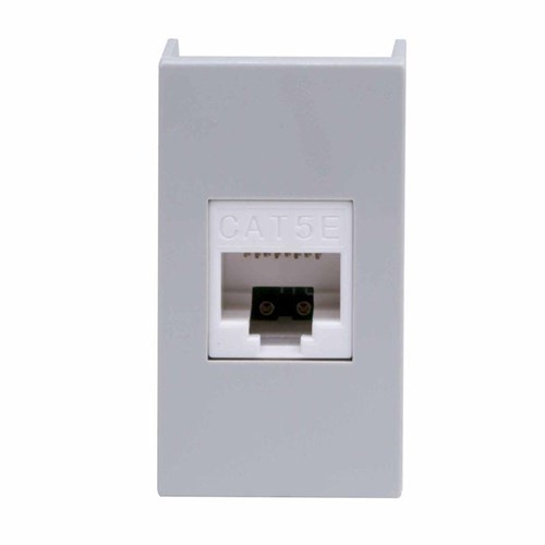 Розетка компьютерная 1-м 1мод. Viva RJ45 кат.5E сер. DKC 45138 419629 - фото 16758176