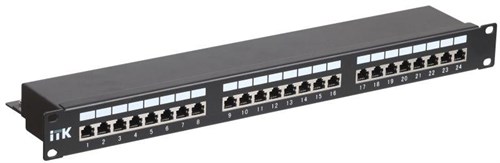 Патч-панель 1U кат.5E STP 24 порта Dual IDC ITK PP24-1UC5ES-D05 301895 - фото 16758311
