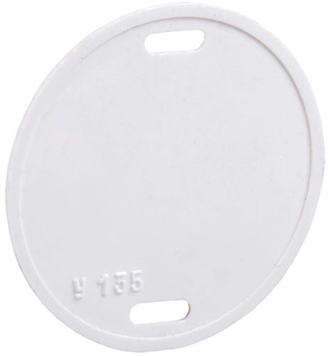 Бирка кабельная маркировочная У-135 55мм (круг) IEK UZMA-BIK-Y135-R 360549 - фото 16758418