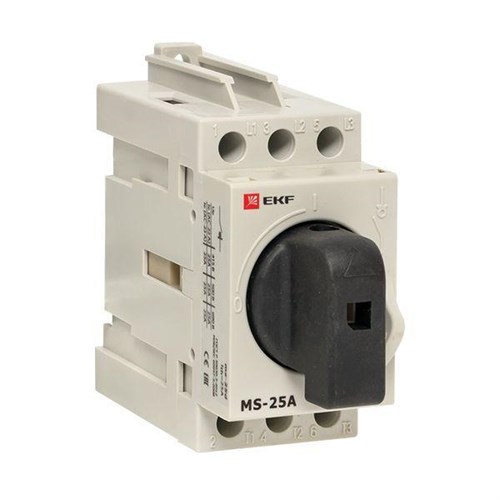 Рубильник мод. 3п MS-25A на DIN-рейку EKF ms-25d 348377 - фото 16758439