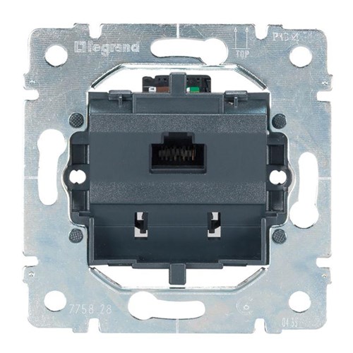 Розетка компьютерная 1-м СП Galea Life RJ45 кат.5E UTP на винтах механизм Leg 775761 93160 - фото 16759266