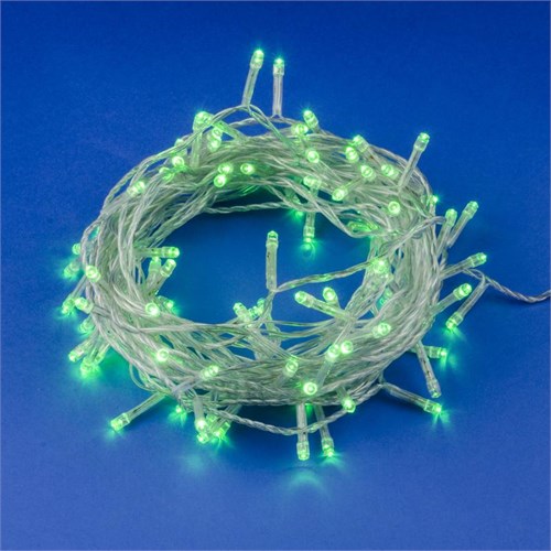 Гирлянда LED ULD-S1000-100/DTA GREEN IP20 10м 100 диодов зел. свет провод прозр. Uniel UL-00007198 1381541 - фото 16759594