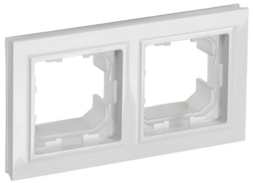 Рамка 2-м IP44 BRITE РУ-2-БрБ-44 бел. IEK BR-M22-44-K01 1617315 - фото 16759654