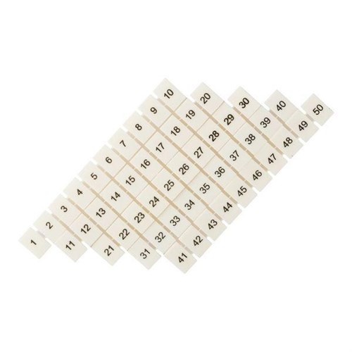 Маркеры для JXB-ST 2.5 с нумерацией 1-50 (уп.100шт) PROxima EKF zb-st-2.5-1-50 583375 - фото 16759655