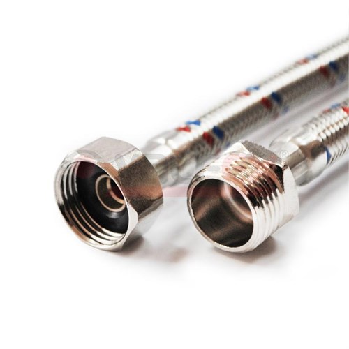 Подводка гибкая для воды 1/2дюйм В-Н 150см (50) VALFEX S/S 150сm В-Н 1798215 - фото 16760394