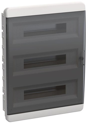 Корпус пластиковый ЩРВ-П-54 IP41 черн. прозр. дверь TEKFOR IEK TF5-KP12-V-54-41-K01-K03 1791968 - фото 16760422