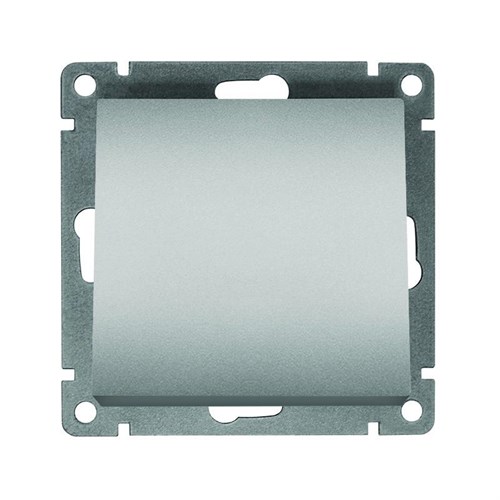 Выключатель 1-кл. СП Афина 10А IP20 механизм серебр. Universal A0021-S 1734280 - фото 16760639