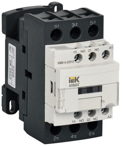 Контактор КМИ-А-22512 LC1D 25А кат. 230В AC 1НО+1НЗ AC-3 IEK AR-ACC-21-025-230-11 1672780 - фото 16760684
