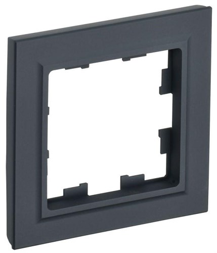 Рамка 1-м BRITE РУ-1-БрГ графит IEK BR-M12-K53 1617306 - фото 16760940