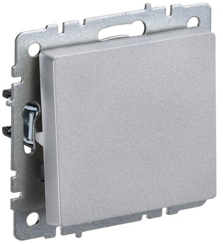 Выключатель 1-кл. СП BRITE ВС10-1-0-БрА 10А механизм алюм. IEK BR-V10-0-10-K47 1617225 - фото 16760979