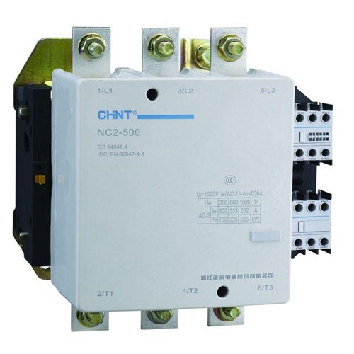 Контактор NC2-500 500А кат. 230В AC AC-3 (R) CHINT 236583 1611377 - фото 16761003