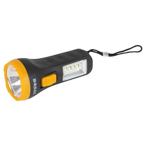Фонарь универсальный UB-101 1SMD + 4LED 1Вт элементы питания 1хAA (не в компл.) Трофи Б0054034 1603609 - фото 16761115