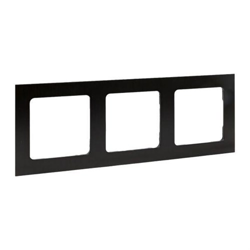 Рамка 3-м Стокгольм металл. черн. PROxima EKF EZM-G-304-10 1396263 - фото 16761386