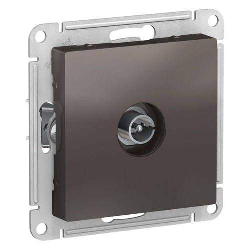 Розетка телевизионная TV AtlasDesign коннектор механизм мокко SE ATN000693 1240389 - фото 16761969