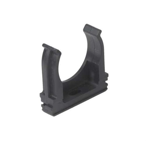 Держатель для труб (клипса) d20мм пластик черн. Ruvinil К01120Ч 479507 - фото 16762074