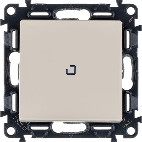 Выключатель 1-кл. СП Valena Life 10А IP20 250В 10AX с подсветкой с лицев. панелью механизм сл. кость Leg 752510 413969 - фото 16762308
