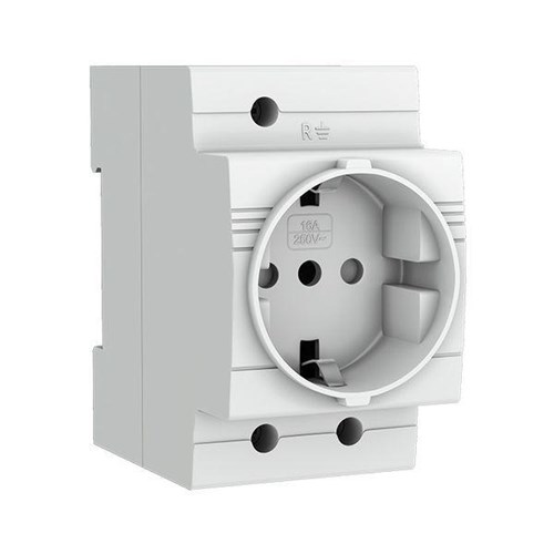 Розетка на DIN-рейку РДЕ-47 230В для евро вилки с заземл. PROxima EKF mdse-47-pro 305086 - фото 16762379